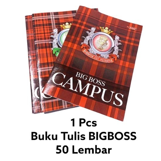 

1 Pcs Buku Tulis Bigboss Campus Isi 50 Lembar