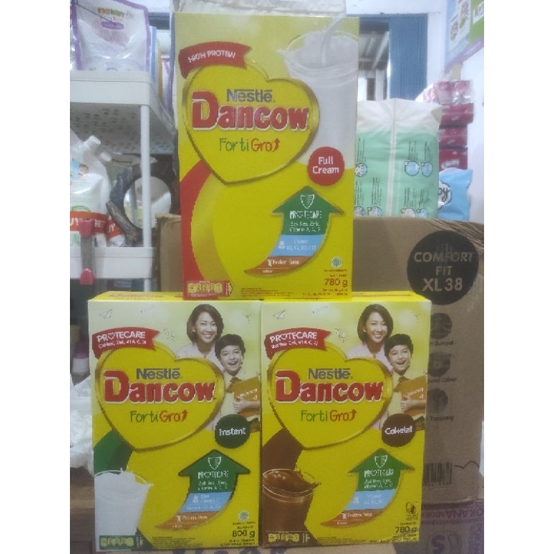 

Nestle Dancow Forti gro instan 800g, full cream 780g, coklat 780g