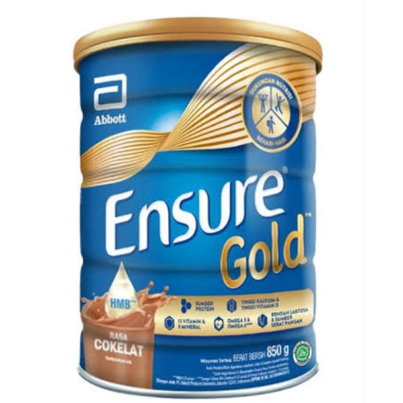 

SUSU ENSURE GOLD RASA COKLAT 850GR