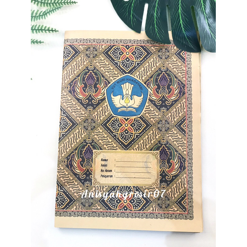 

(10 lembar) Sampul kertas Coklat Alfa kuarto buku SD