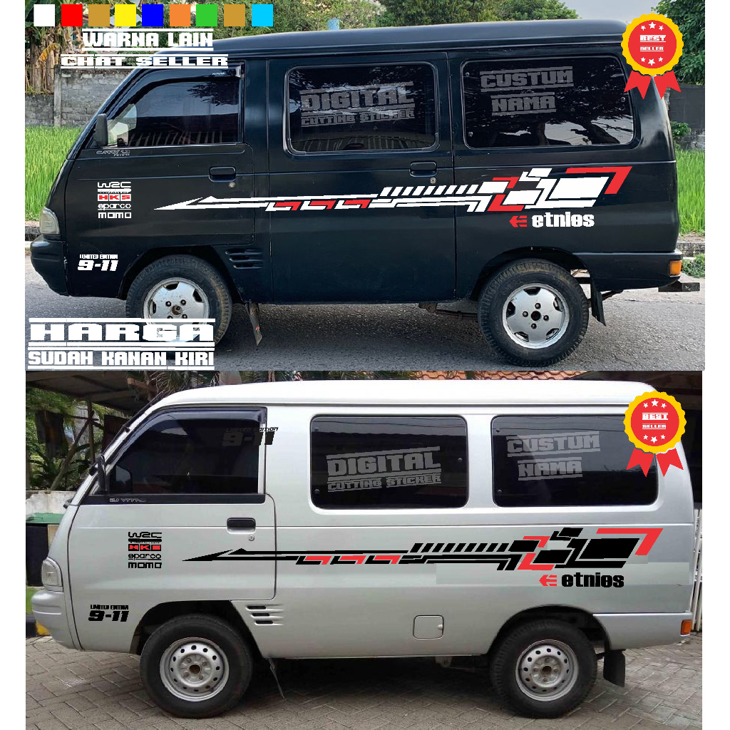 STIKER MOBIL CARRY FUTURA STIKER STRIPING LIST BODY MOBIL CARRY FUTURA NEW