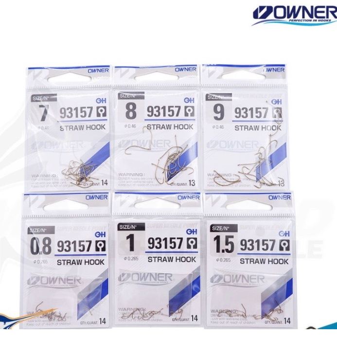 RK kail Pancing Owner Straw Hook 93157 original made in Japan