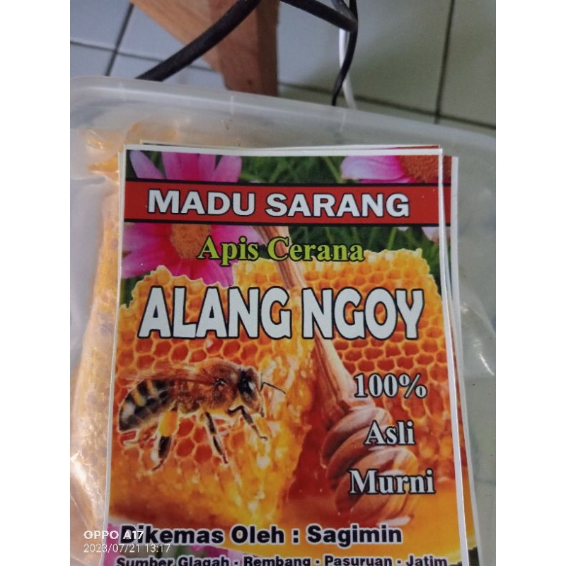 

MADU SARANG APIS CERANA 500 gram