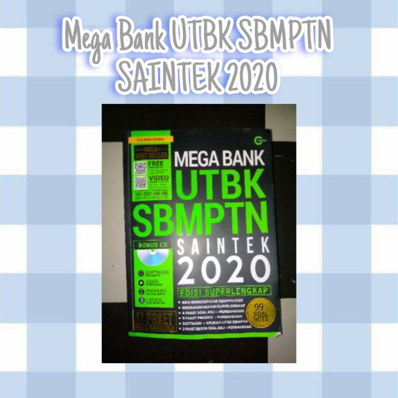 MEGA BANK UTBK SBMPTN 2020 (PRELOVED)