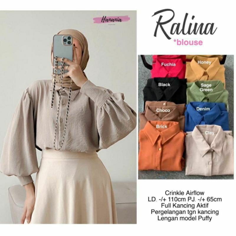 Ralina Blouse by Hanania