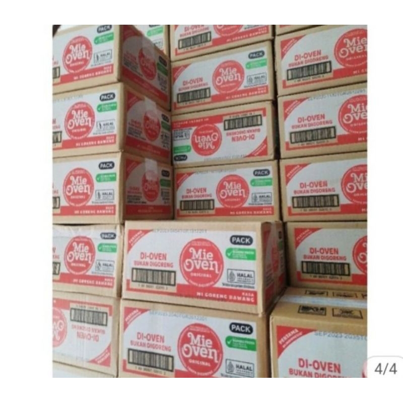 

mie oven rasa mi goreng bawang per dus isi 24 pcs