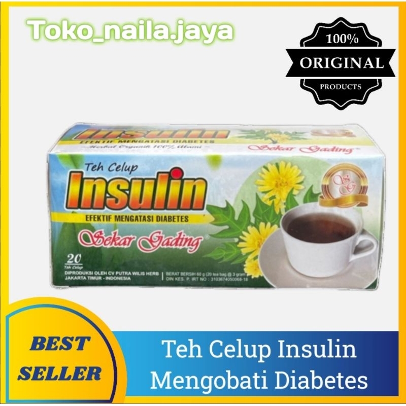 

Teh Celup insulin Obat Diabetes Kencing Manis