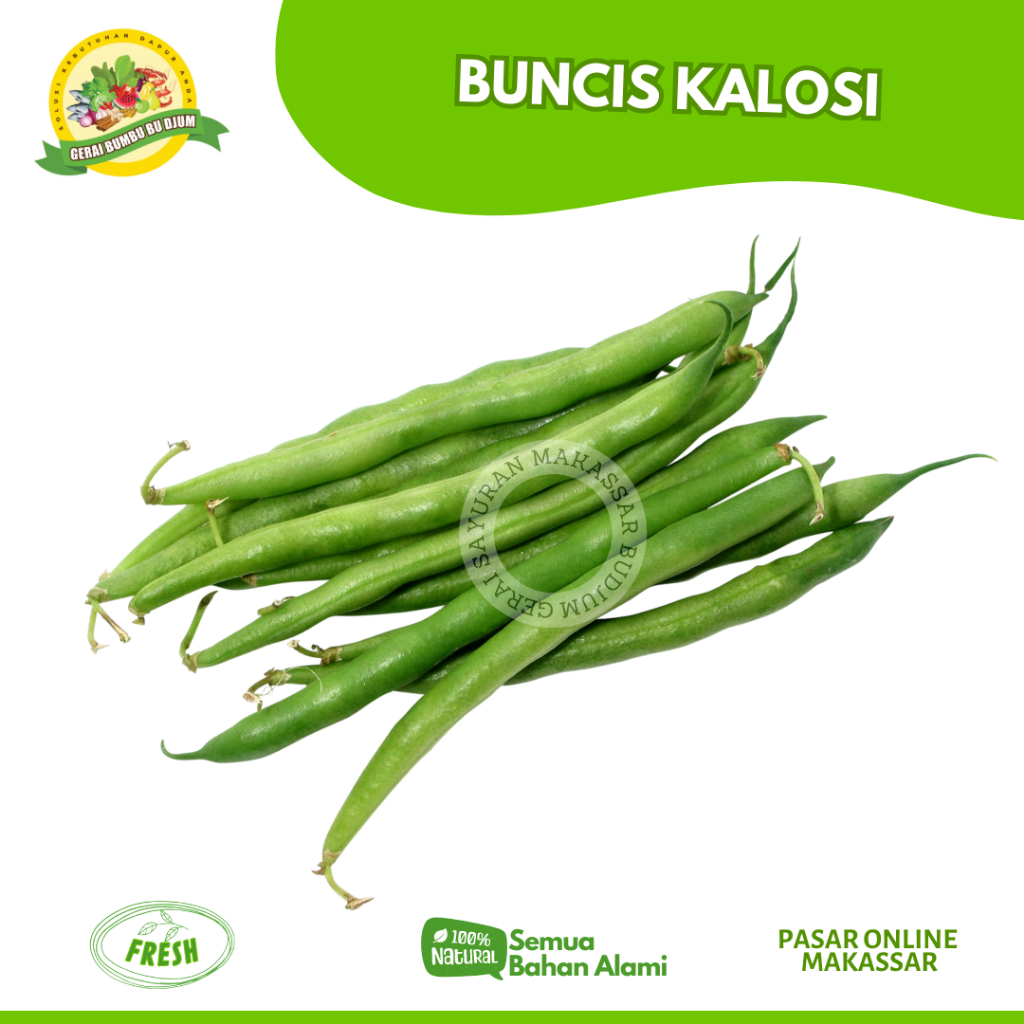 

Sayur Buncis Kalosi 500GR FRESH Segar Murah Sayuran Online MAKASSAR