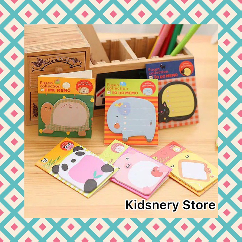 

STICKY NOTES LUCU motif ANIMAL