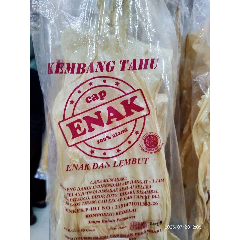 

Kembang Tahu 1 bks - Tahu Kering