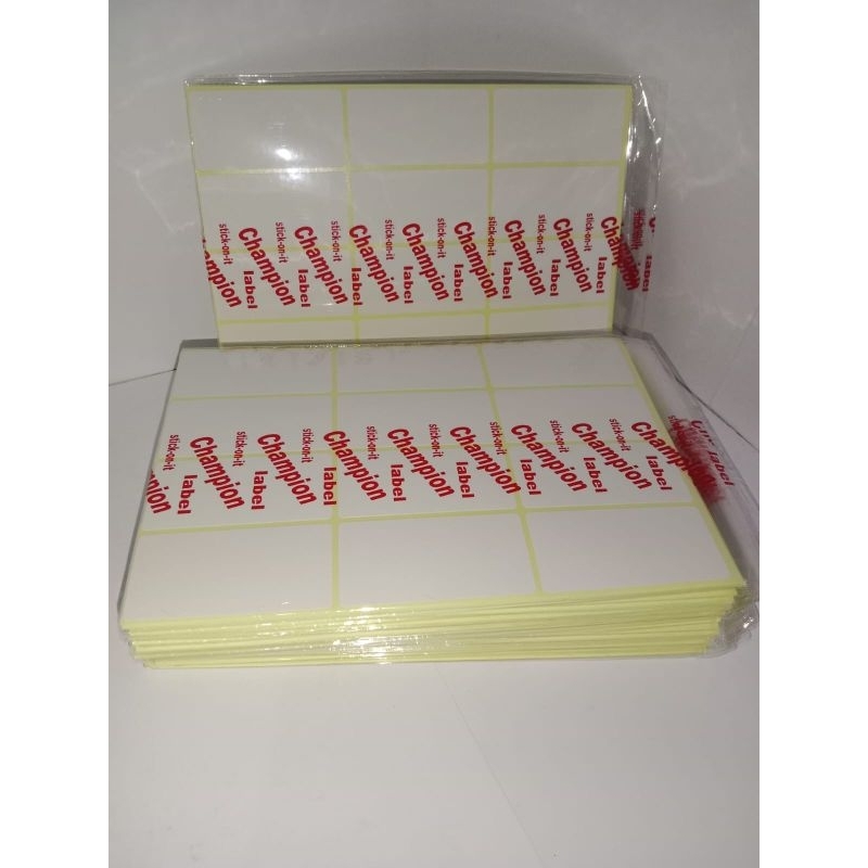 

Label 103 (Label Nama)