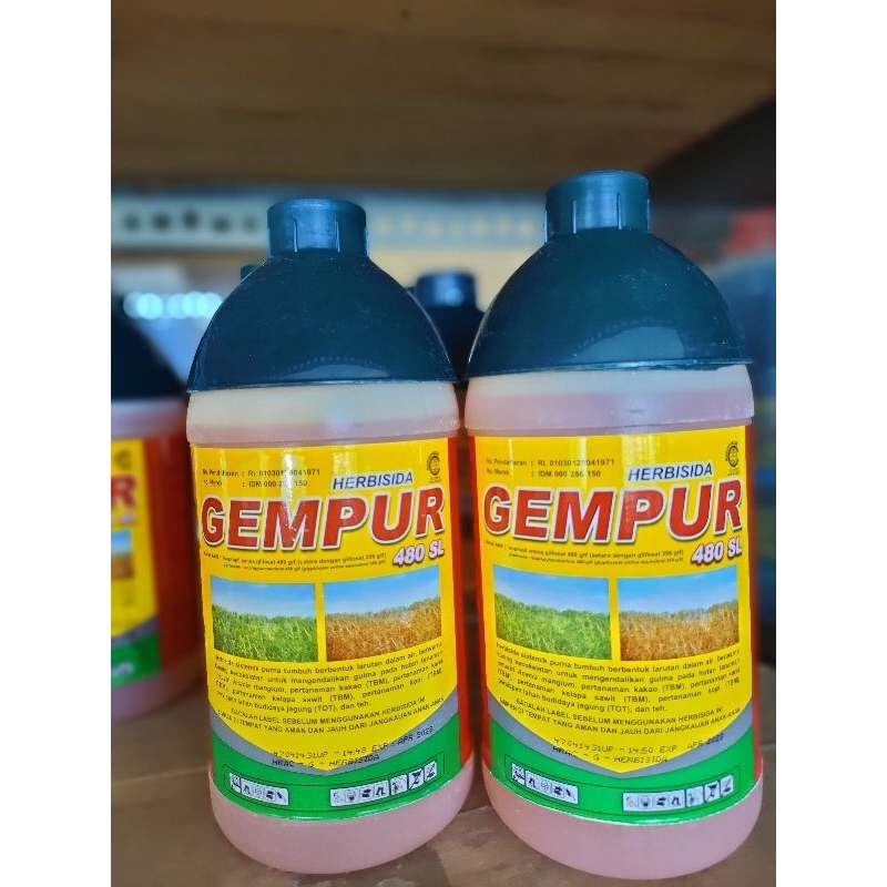 Herbisida sistemik Gempur 1L kemasan pabrik