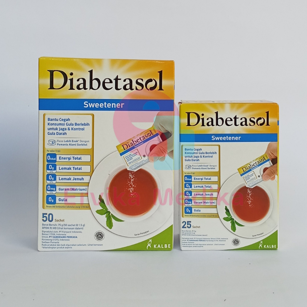 

DIABETASOL SWEETENER MENJAGA GULA DARAH