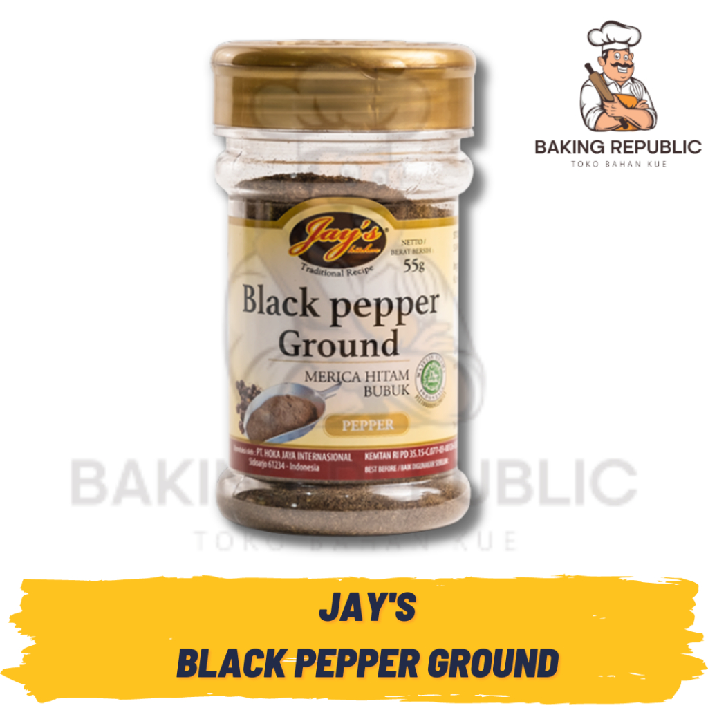 

JAY BLACKPAPER GROUND | 55 GRAM | JAY'S MERICA HITAM BUBUK