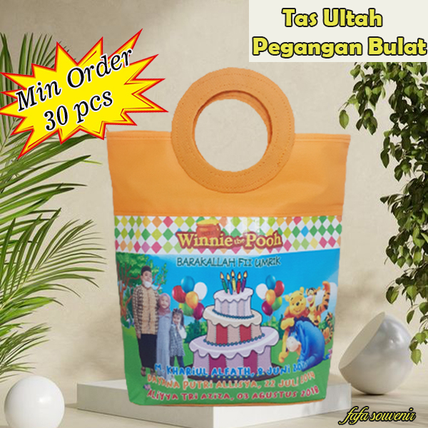 

Tas Ultah Pegangan Bulat Custom