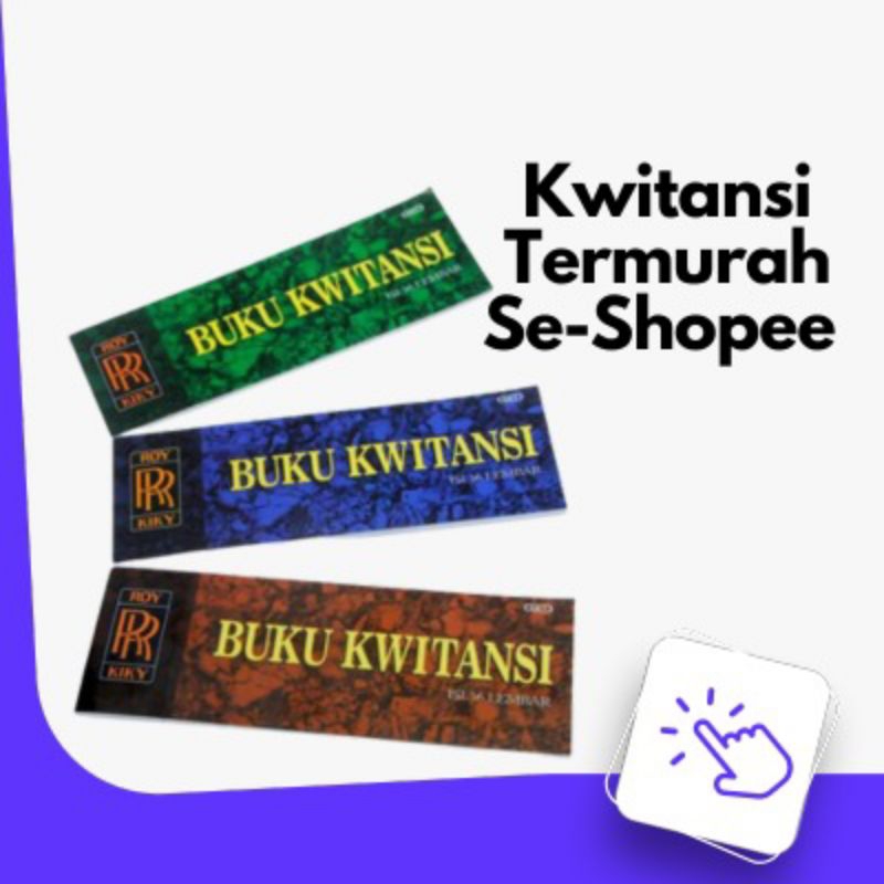 

1 pack - Kwitansi Kiky Mini 36 Lembar Kwitansi Grosir