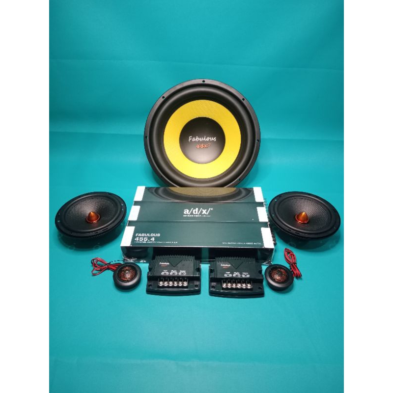 Paket ADX Power ADX Subwoofer ADX & Speaker Split ADX Audio Mobil