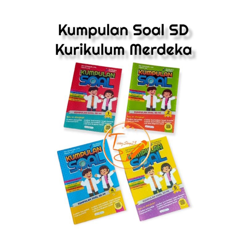 Buku Kumpulan Soal SD MI Kurikulum Merdeka kelas 1 sampai 6