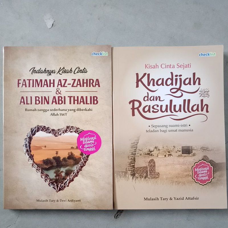 Buku Indahnya Kisah Cinta Fatimah Az-Zahra & Ali bin Abi Thalib, Kisah Cinta Sejati Khadijah Dan Ras