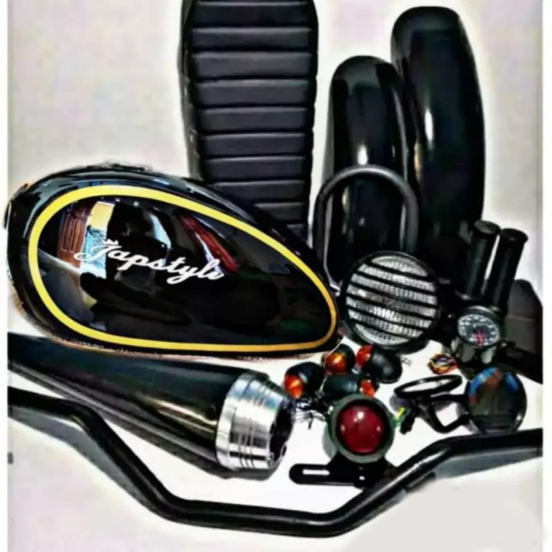 Paket Japstyle lengkap motor custom pnp bison thunder Tiger