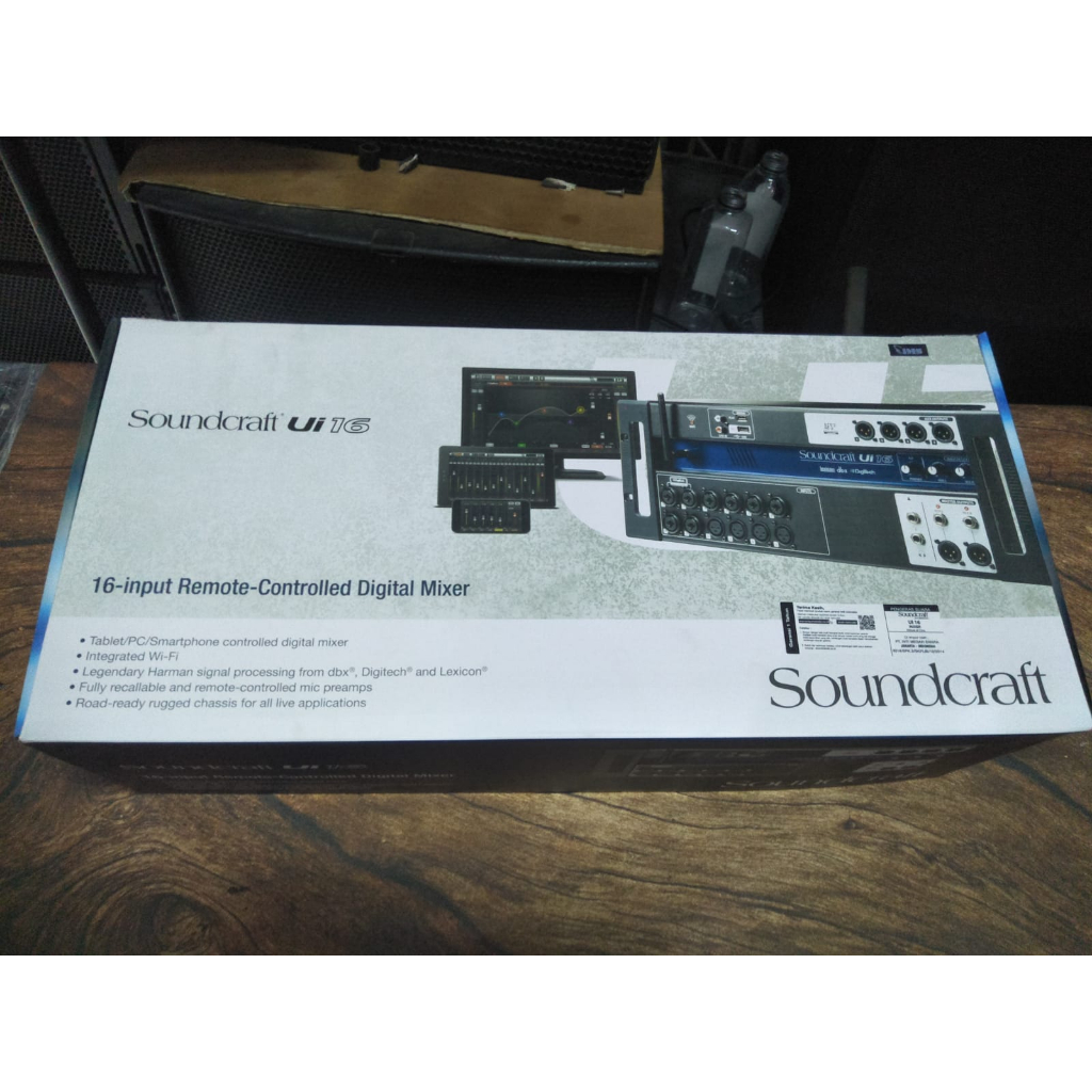 soundcraft ui16 digital mixer original