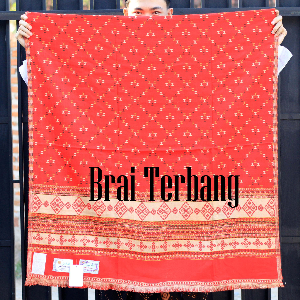 Sorban panjang shawl selendang kashmiri premium full bordir made in india
