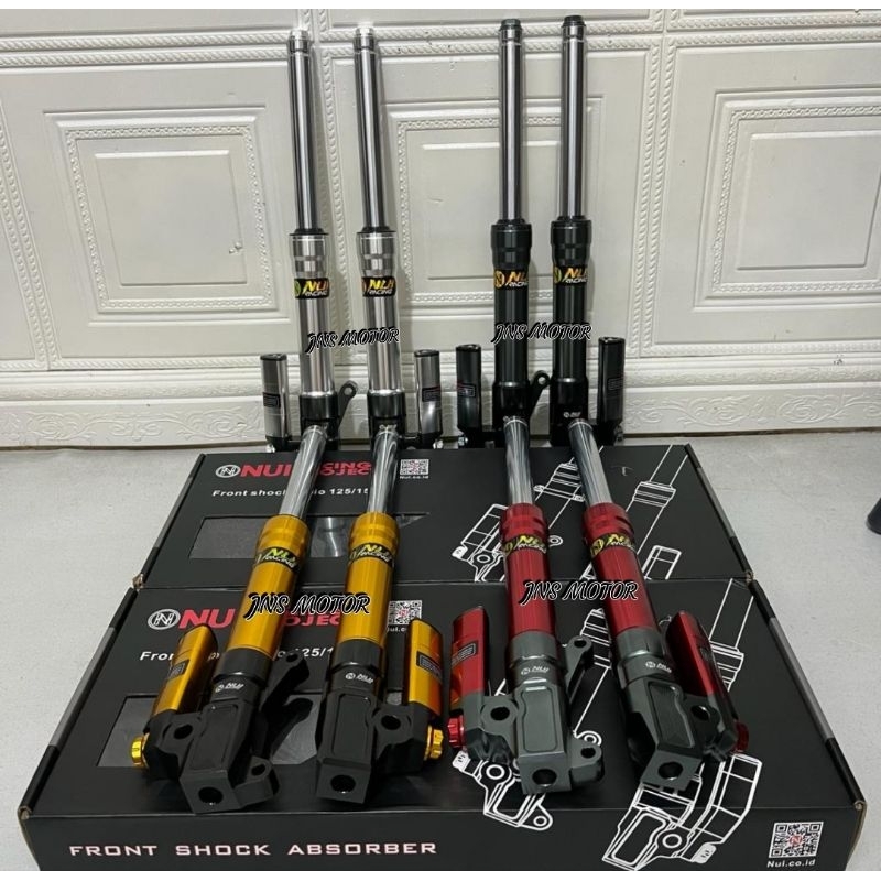 Shock Depan USD Up Side Down Shockbreaker Honda Vario 125/150 NUI Racing CNC