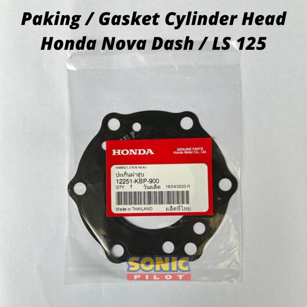 Paking / Gasket Cylinder Head Honda Nova Dash / LS 125