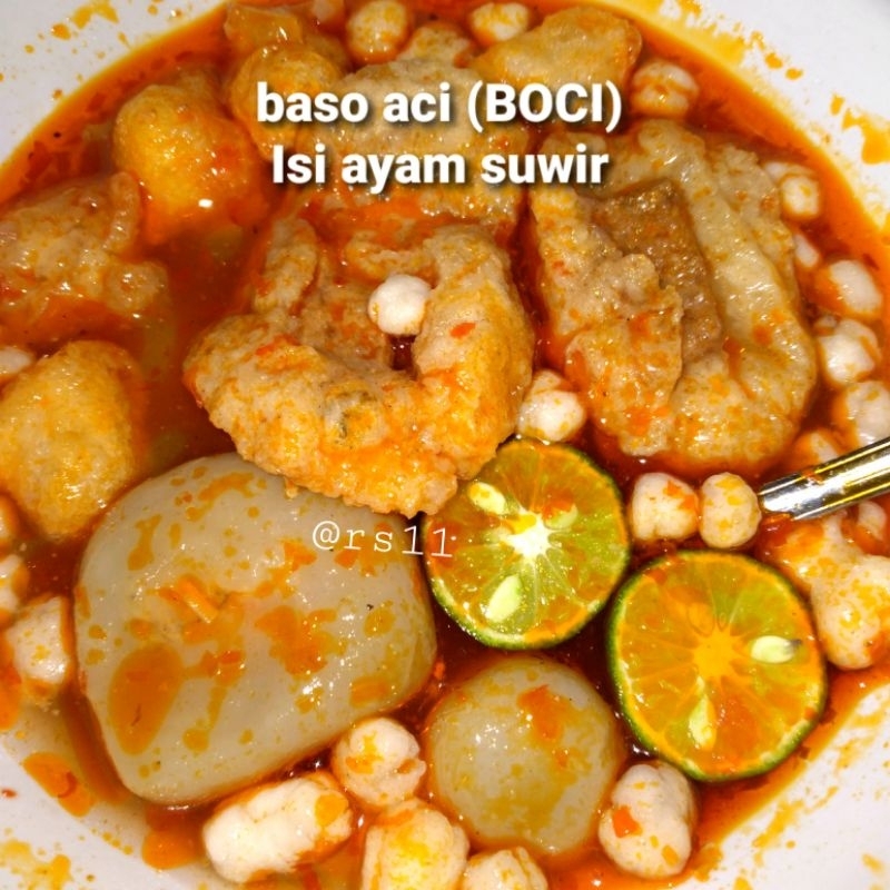 

ISI LEBIH BANYAK BASO ACI BOCI AYAM SUWIR PEDAS