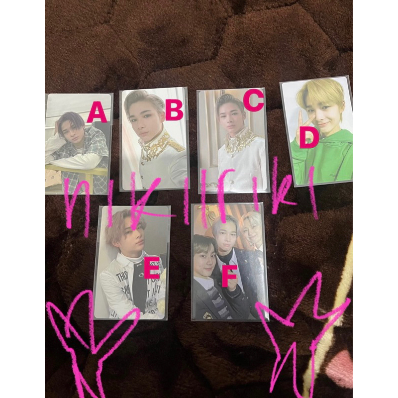 Photocard official ni-ki niki enhypen bdo bdc ls fever
