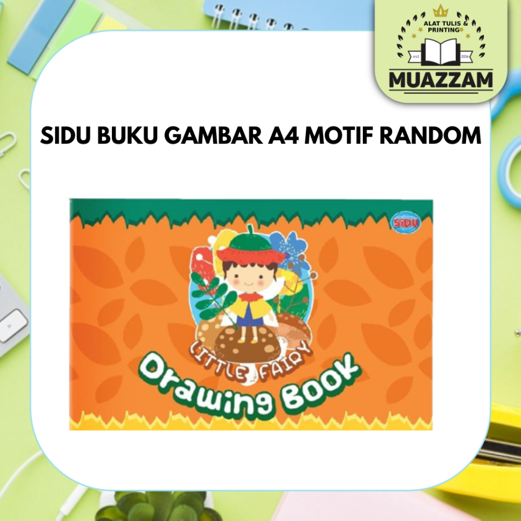 

SIDU BUKU GAMBAR A4 MOTIF RANDOM