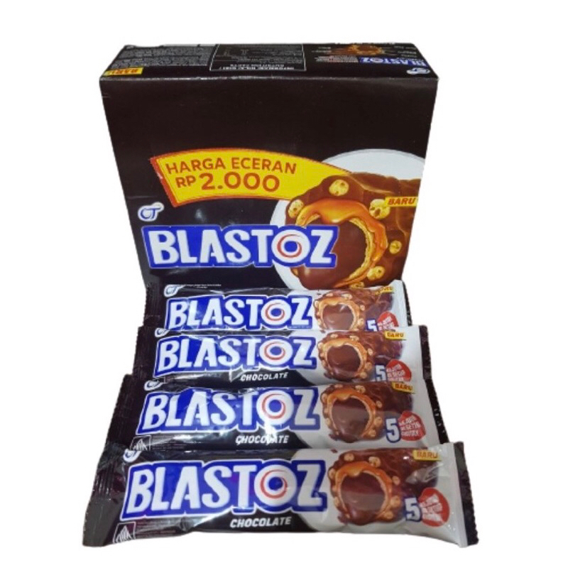 

Blastoz Chocolate 1 Box isi 12pcs OT Cokelat Coklat