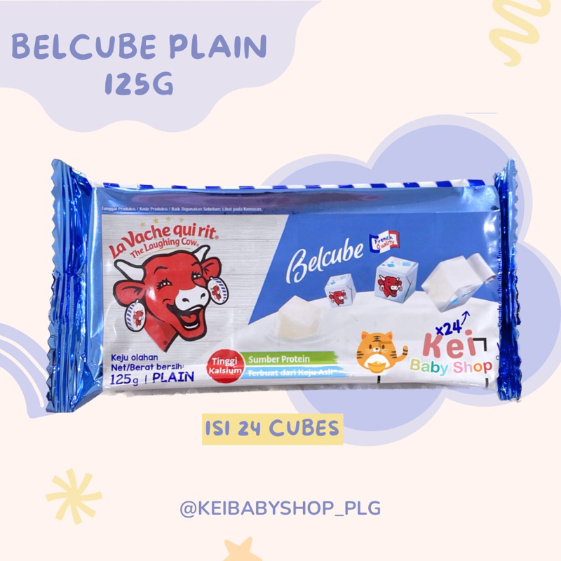 

Belcube Plain 125g Keju MPASI The Laughing Cow