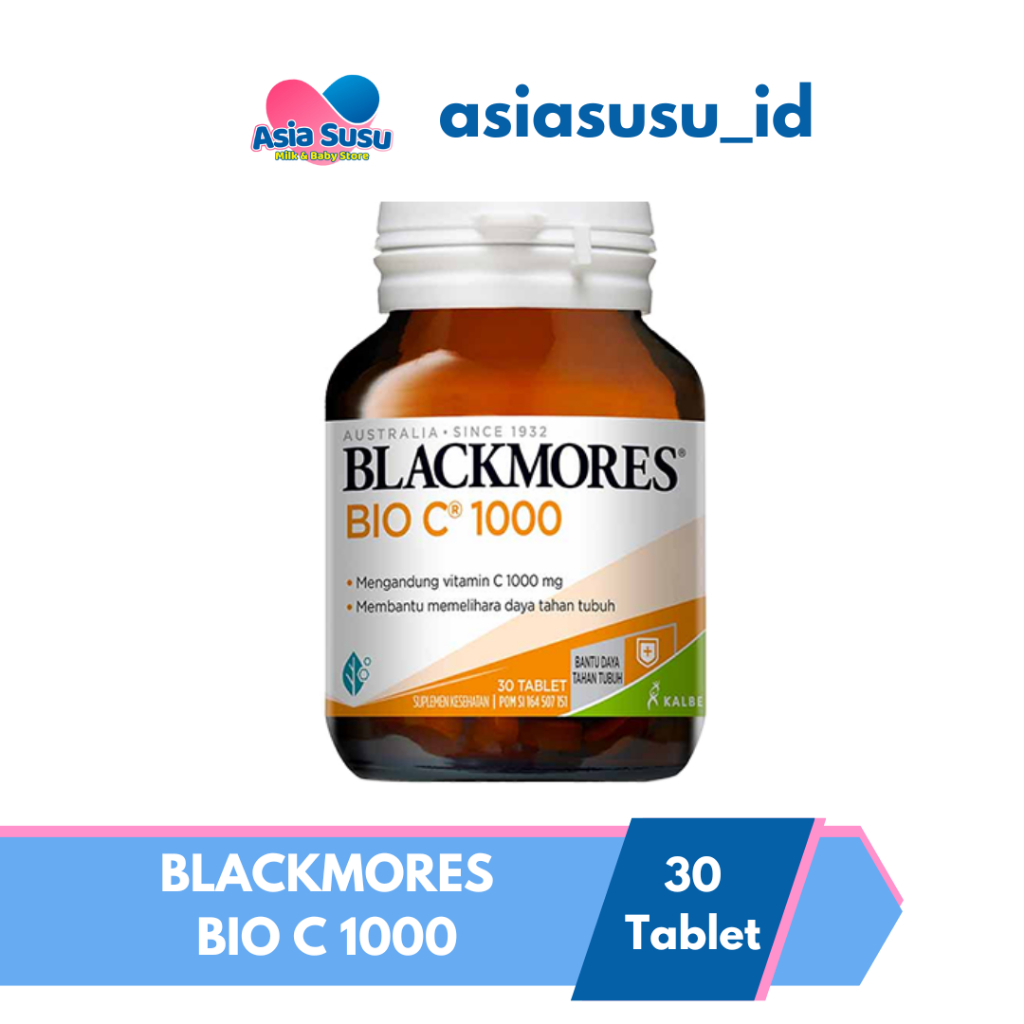 

Blackmores Bio C 1000mg / Memelihara Daya Tahan Tubuh