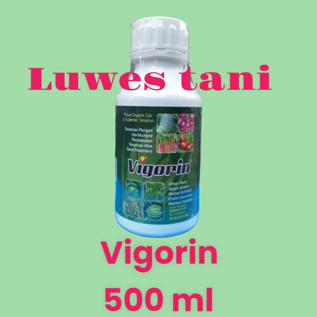 Pupuk VIGORIN 500 ML Asam Amino  Vigorin pupuk organik cair suplemen tanaman