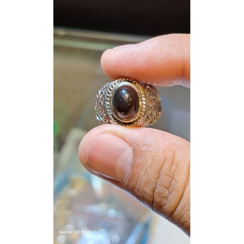 batu bacan coklat