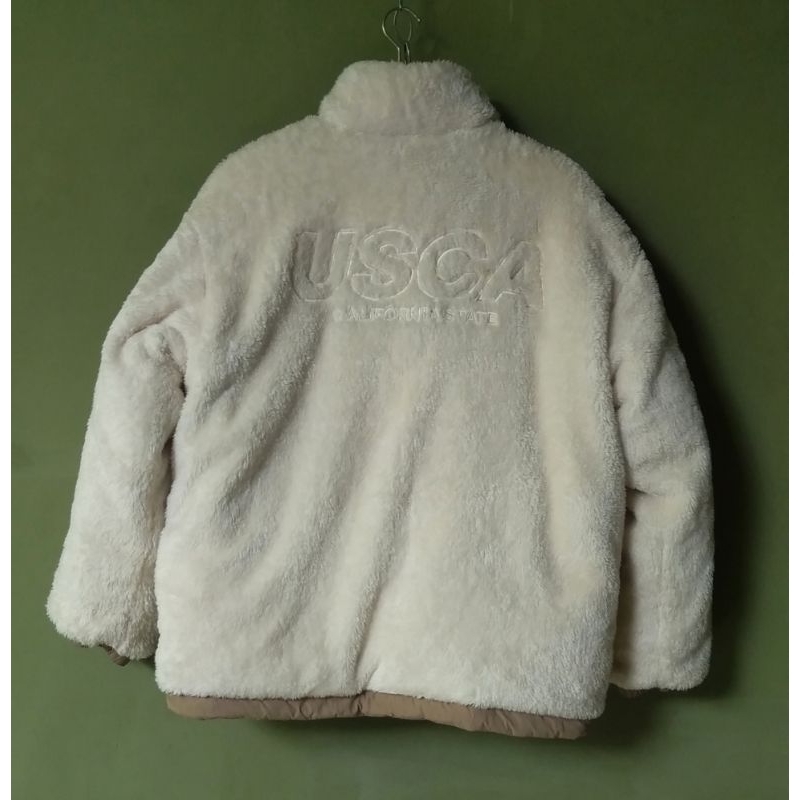 JAKET WHO.A.U REVERSIBLE SHERPA PUFFER