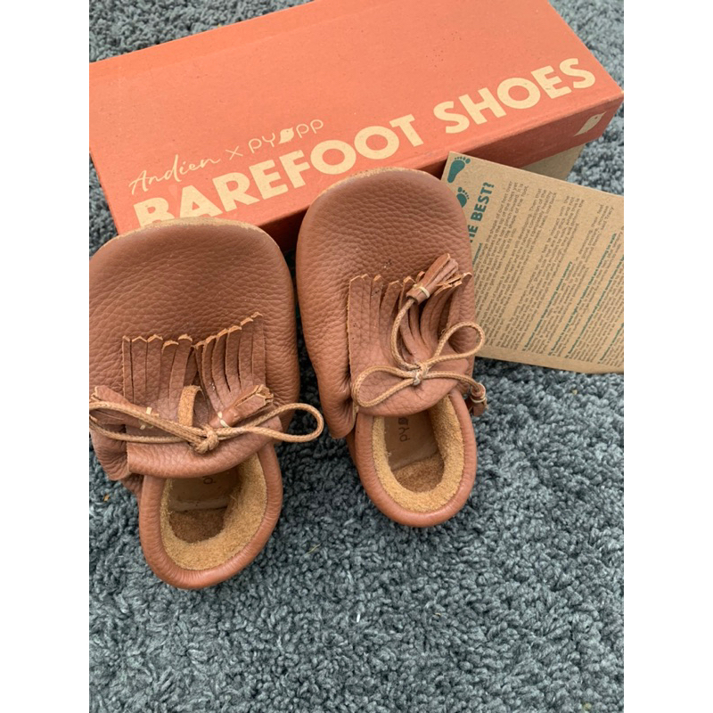 sepatu lebaran anak barefoot shoes pyopp preloved second bekas