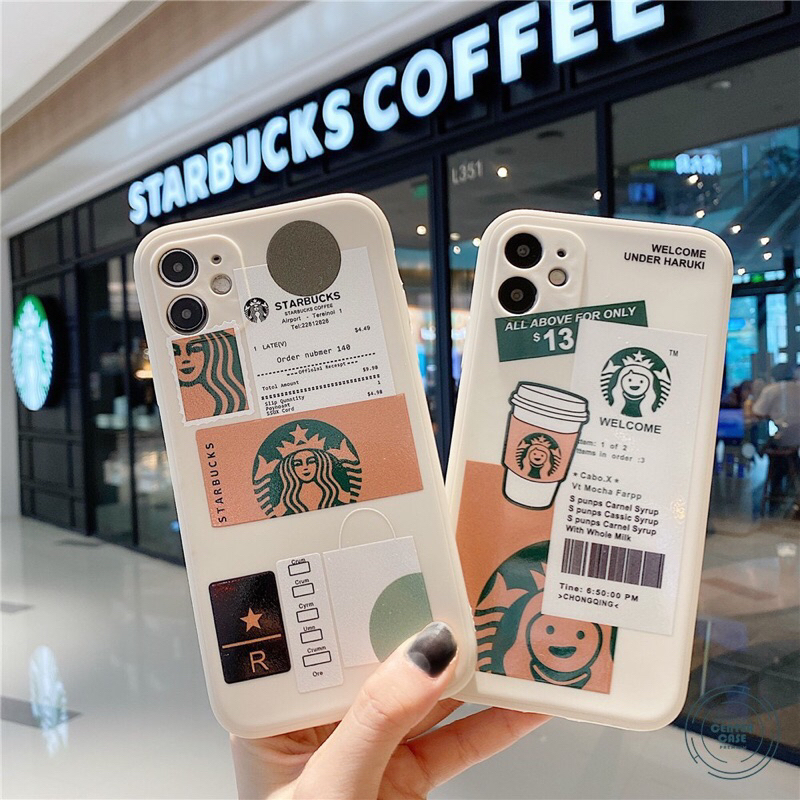Case Motif Starbucks Samsung A51, Oppo A7 / A5s / A12 / A11k, Vivo Y12 / Y15 / Y17 / Y12i / Y11