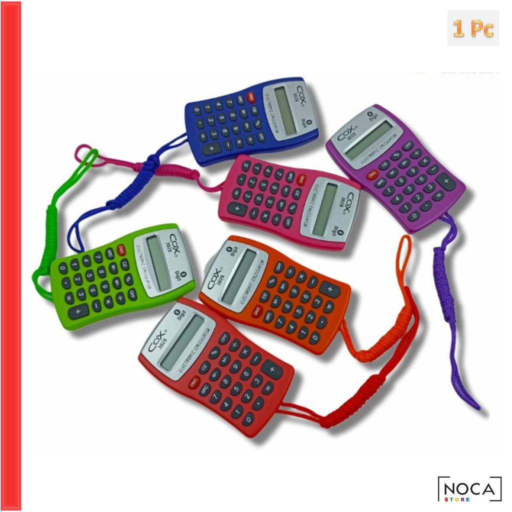 

Kalkulator Mini Pocket 8 Digit - Calculatotr Electonic COX 302