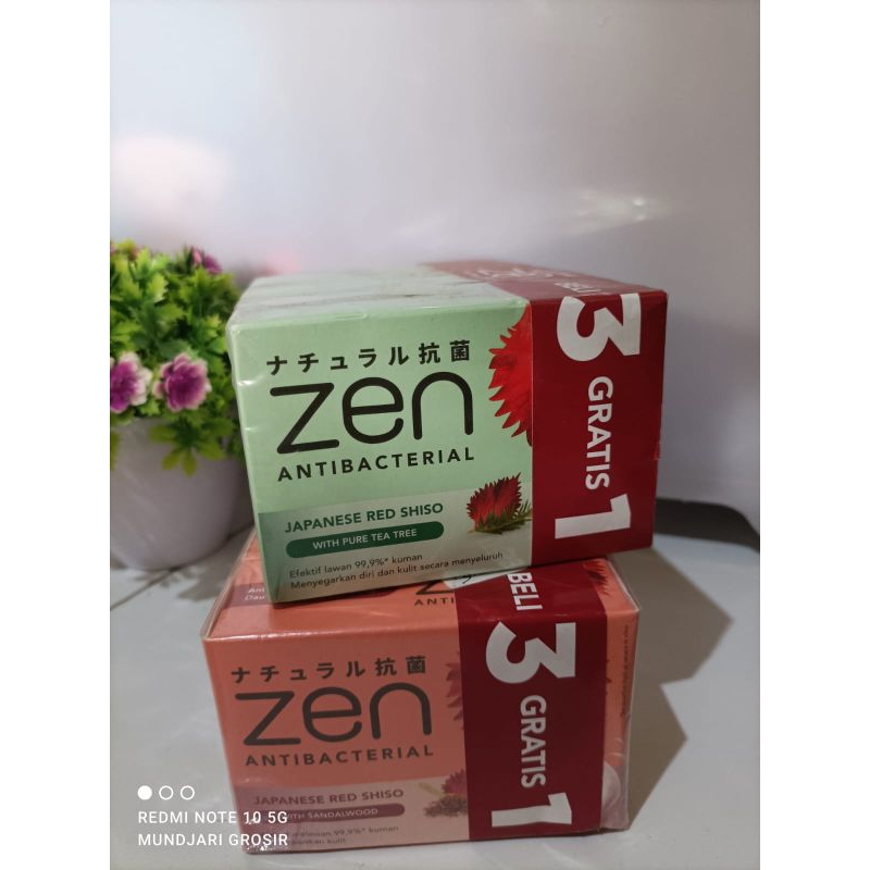 Zen Sabun batang 70g Mundjari Grosir Cilacap Kawunganten
