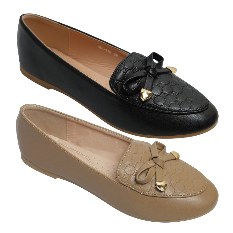 LIMITED STOCK Dr. Kevin Sepatu Wanita Hak Rata Treples Ballerina Flat Shoes 551-115