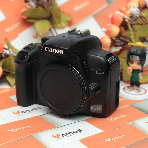 Canon 1000D Body Only Kamera DSLR No vignet -Tanpa Lensa Good Condition