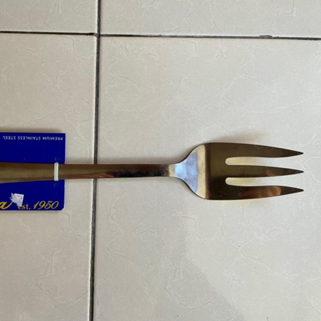 (PRELOVED) Garpu Saji Bima Heritance | Serving Fork | One Piece Fork Bima 1950