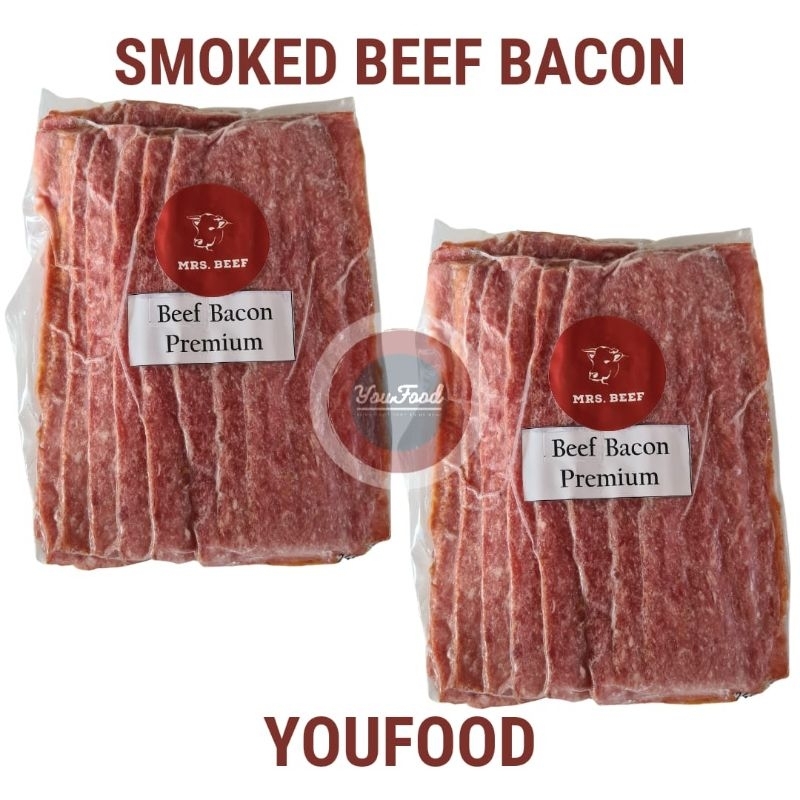 

Smoked Beef Bacon - Bacon Sapi Asap Premium 500gr