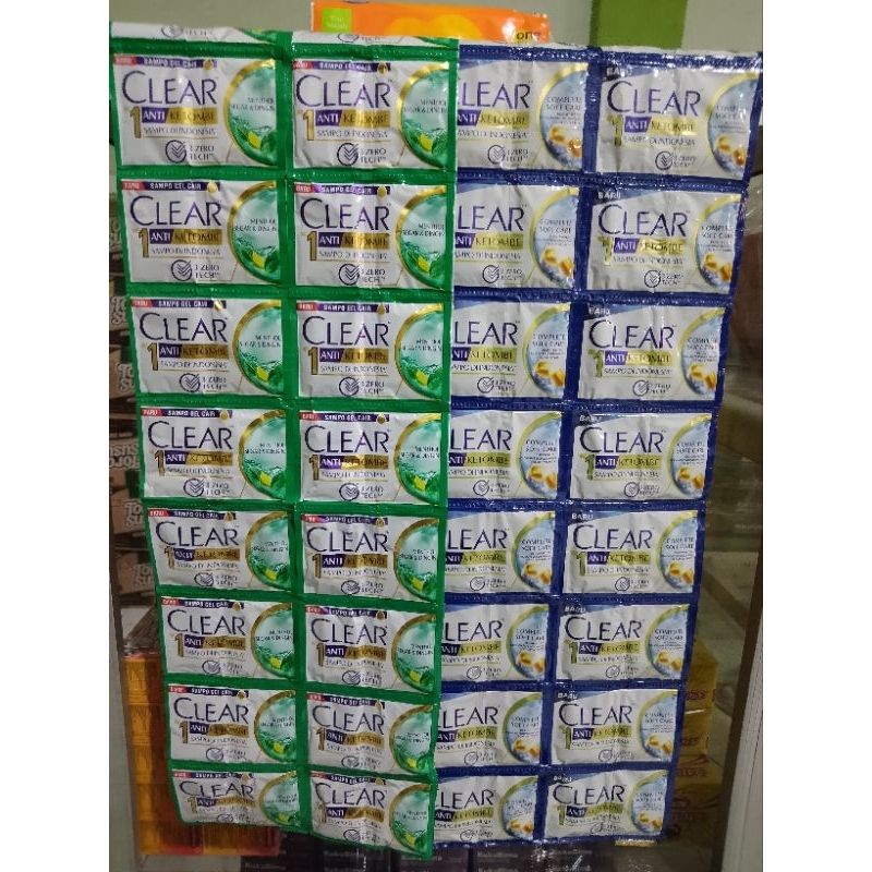 shampoo Clear sachet