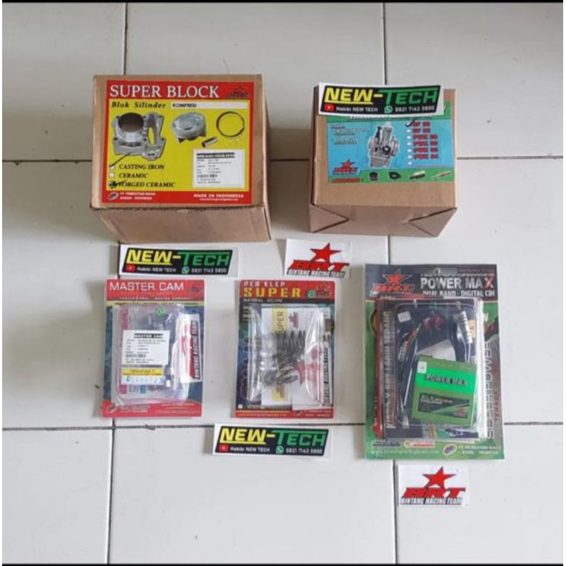 PAKET BORE UP HARIAN KLX 140 & KLX 150 FULL BRT