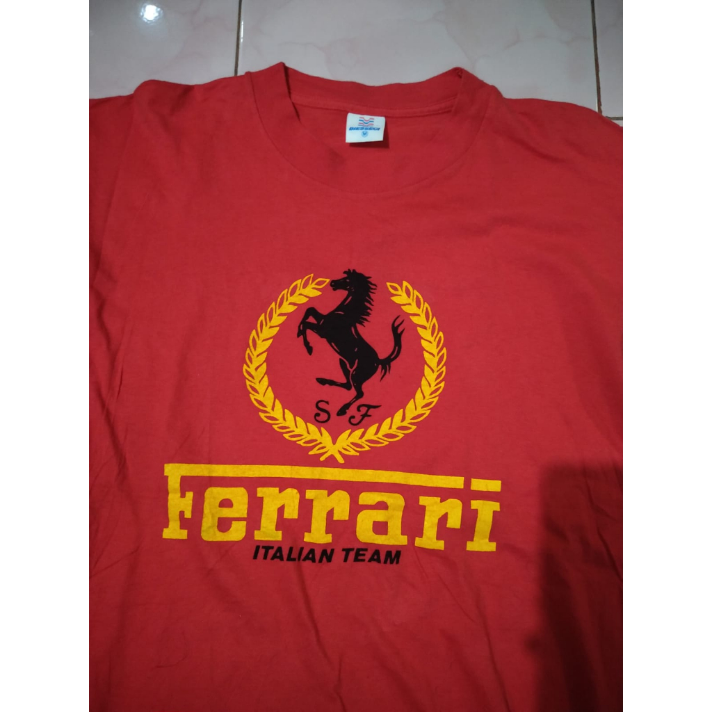Kaos Biesseci Ferrari Vintage Second