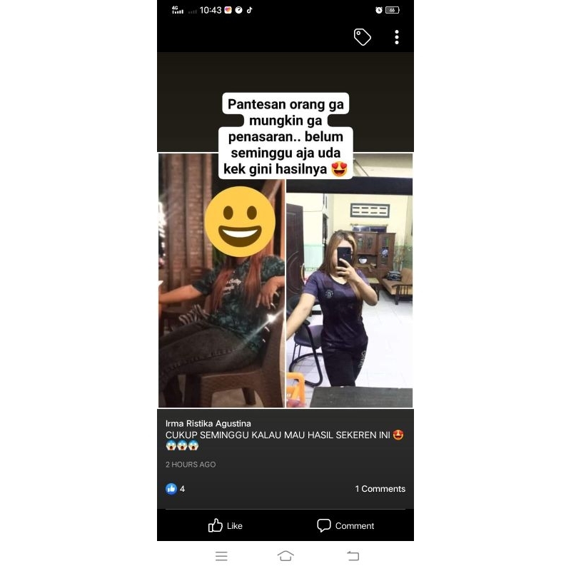 sliming herbal pelangsing perut kapsul diet garansi ori