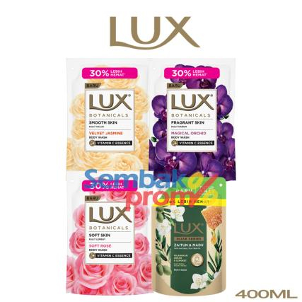 LUX Botanicals Body Wash Refill 400 ml / Sabun Cair